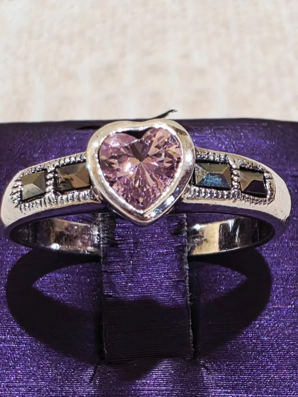 Vintage Sterling Silver vintage bezel